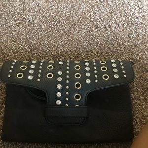 Rhinestone clutch